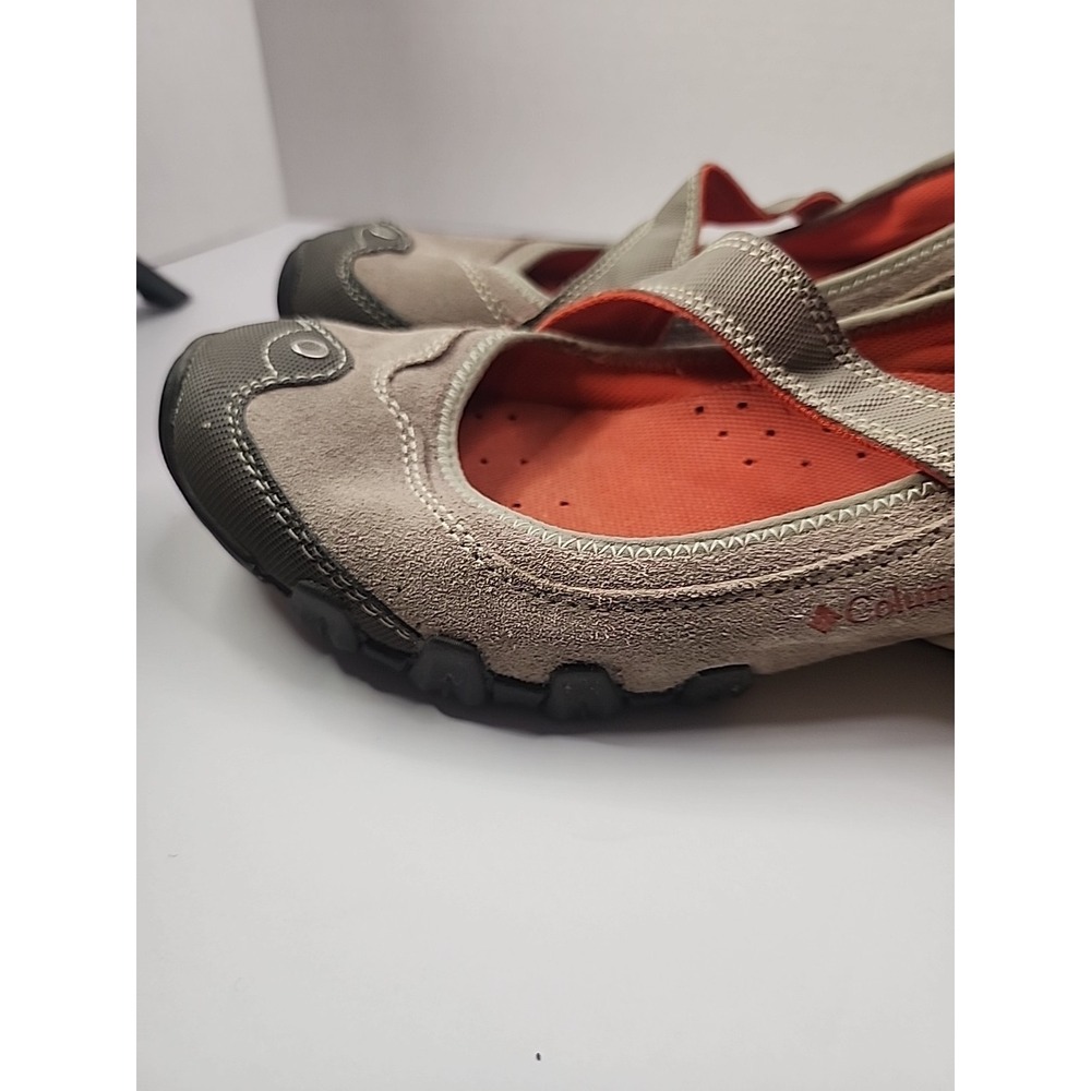COLUMBIA Mary Jane Slip-On Comfort Shoes Size 7 Tan Flats - Picture 8 of 13